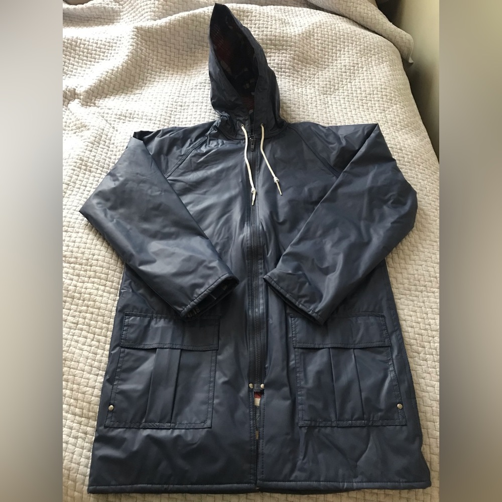 Thermal Slicks Blue Raincoat Size “16” - see pics for measurements